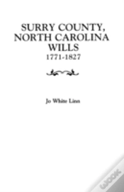 Capa do artigo Surry County, North Carolina, Wills, 1771-1827