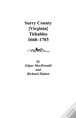 Capa do artigo Surry County (Virginia) Tithables, 1668-1703