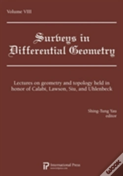 Capa do artigo Surveys In Differential Geometry Papers