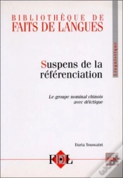 Capa do artigo Suspens De La Referenciation Le Groupe Nominal Chinois