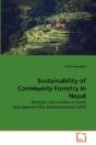Sustainability Of Community Forestry In - Preview