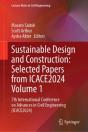 Sustainable Design And Construction: Selected Papers From Icace 2024, Volume 1 - Preview