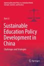 Sustainable Education Policy Development In China - Preview