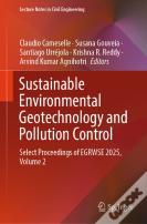 Sustainable Environmental Geotechnology And Pollutionâ Control