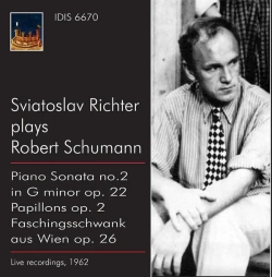 Capa do artigo Sviatoslav Richter Plays Robert Schumann - CD