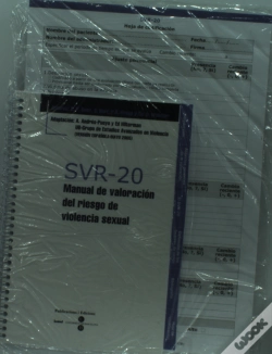 Capa do artigo Svr-20 - Manual De Valoración Del Riesgo De Violencia Sexual + Bloc Protocolos De 25 Hojas