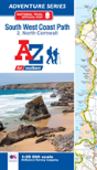 Sw Coast Path North Cornwall Adventure Atlas - Preview
