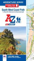 Sw Coast Path North Devon & Somerset Adventure Atlas