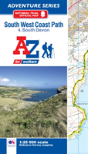Sw Coast Path South Devon Adventure Atlas - Preview