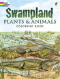 Swampland Plants And Animals Coloring Book - Preview