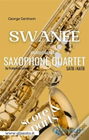Capa do artigo Swanee - Sax Quartet (Score & Parts)