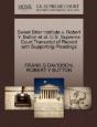 Sweet Briar Institute V. Robert Y. Button Et Al. U.S. Supreme Court Transcript Of Record With Supporting Pleadings - Preview