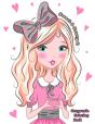 Sweet & Sassy 2 Grayscale Coloring Book - Preview