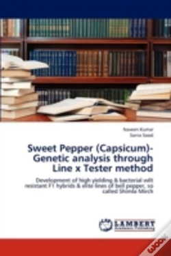 Capa do artigo Sweet Pepper (Capsicum)- Genetic Analysis Through Line X Tester Method