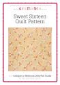 Sweet Sixteen Quilt Pattern - Preview
