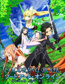 Capa do artigo Sword Art Online Coloring Book