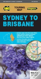 Sydney To Brisbane Map 244 10th Ed