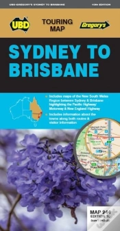 Capa do artigo Sydney To Brisbane Map 244 10th Ed