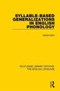 Syllable-Based Generalizations In English Phonology - Preview