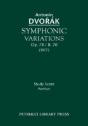 Symphonic Variations, Op. 78 / B. 70: Study Score - Preview