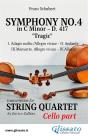 Symphony No.4 - D.417 For String Quartet (Cello) - Preview