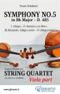 Symphony No.5 - D.485 For String Quartet (Viola) - Preview