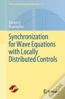 Synchronization For Wave Equations With Locally Distributed Controls