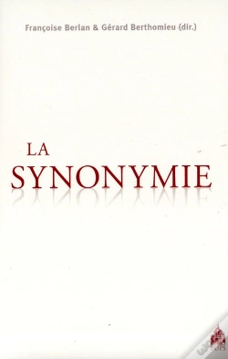 Capa do artigo Synonymie