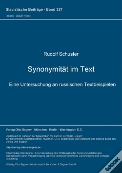 Capa do artigo Synonymitaet Im Text
