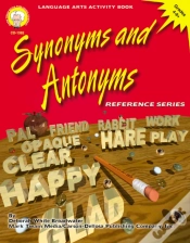 Capa do artigo Synonyms And Antonyms, Grades 4 - 8
