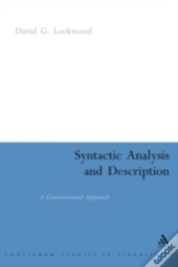 Capa do artigo Syntactic Analysis And Description