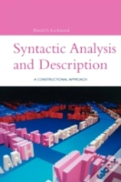 Syntactic Analysis And Description