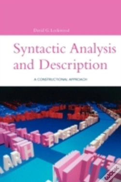 Capa do artigo Syntactic Analysis And Description