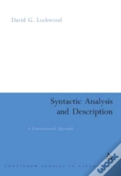 Capa do artigo Syntactic Analysis And Description