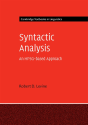 Syntactic Analysis - Preview