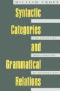 Syntactic Categories And Grammatical Relations - Preview