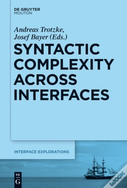 Capa do artigo Syntactic Complexity Across Interfaces