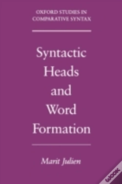 Capa do artigo Syntactic Heads And Word Formation
