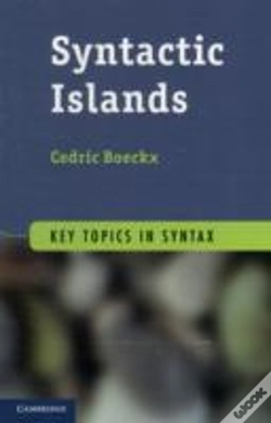 Capa do artigo Syntactic Islands
