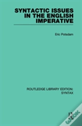 Syntactic Issues In The English Imperative