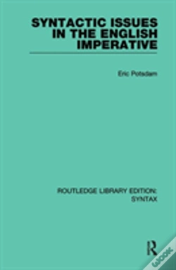 Capa do artigo Syntactic Issues In The English Imperative