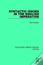 Syntactic Issues In The English Imperative
