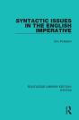 Syntactic Issues In The English Imperative - Preview