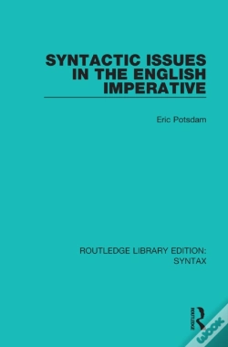 Capa do artigo Syntactic Issues In The English Imperative