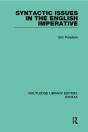 Syntactic Issues In The English Imperative - Preview