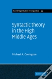 Capa do artigo Syntactic Theory In The High Middle Ages