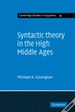 Capa do artigo Syntactic Theory In The High Middle Ages