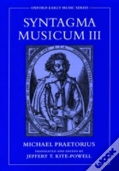 Syntagma Musicum Iii
