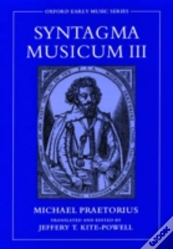 Capa do artigo Syntagma Musicum Iii