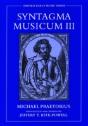 Syntagma Musicum Iii - Preview